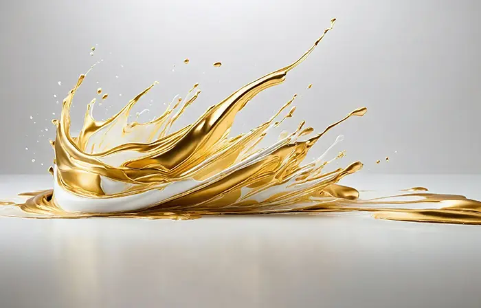 Luxurious Golden Swirl Wallpaper